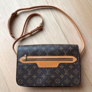 Auth Louis Vuitton Saint Germain Crossbody Bag
